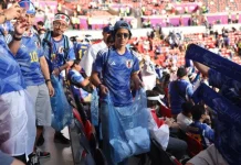 Budaya Bersih Suporter Jepang, Teladan Positif di Piala Dunia