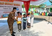 Wakil Bupati Seluma Launching Sunat Massal Gratis di Puskesmas Tais
