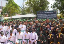 Pangdam Apresiasi Disiplin Prajurit Yonif TP 891 Maharaja Sakti