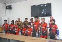 Wakil Bupati Bengkulu Utara Resmi Lepas Kontingen O2SN