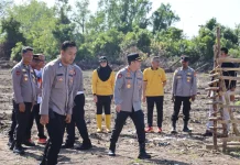 Kapolresta Bengkulu Tinjau Lahan Penanaman Jagung, Dukung Ketahanan Pangan