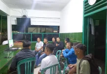 Pererat Silaturahmi, Kodim 0423/Bengkulu Utara Gelar Nonton Bareng Piala Dunia