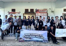 Mahasiswa FH Unib Dampingi Desa di Enggano Susun Raperdes