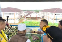 Gubernur Tinjau Pembangunan Sekolah Rakyat, Progres Capai 96,91 Persen