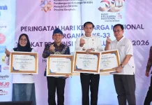 Pemkot Bengkulu Raih Penghargaan HARGANAS 2026