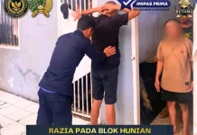 Rutan Kelas IIB Manna Gelar Razia Rutin Kamar Hunian