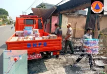 BPBD  Salurkan Bantuan Masa Panik Kepada Korban  Kebakaran di Seginim