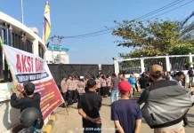Warga Betungan Demo Indomarco Tuntut Kesempatan Kelola TKBM