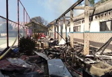 Proses Belajar di SMPN 19 Bengkulu Tetap Berjalan Pasca kebakaran
