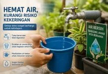 Hemat Air, Kurangi Risiko Kekeringan