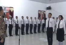Selama 15 Hari Calon Paskibraka Lakukan Latihan Secara Intensif