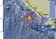 Pulau Enggano Diguncang Gempa Dengan Magnitudo 5,5