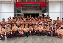 Kontingen Jamnas Bengkulu Utara Resmi Dilepas oleh Wakil Bupati