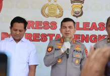 Kapolresta Bengkulu Ajak Masyarakat Aktif Berantas Peredaran Narkoba