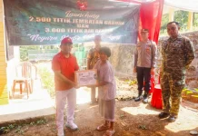 Seluma Ikuti Launching 2.500 Jembatan Garuda dan 3.000 Titik Air Bersih