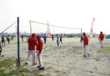 Semarak HUT ke-81 RI, OPD Kota Bengkulu Ikuti Kejuaraan Bola Voli