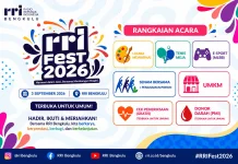 RRI Fest 2026 Meriahkan Bengkulu dengan Beragam Kegiatan dan Lomba
