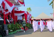 Upacara HUT ke-81 RI di Balai Raya Bengkulu Berlangsung Khidmat