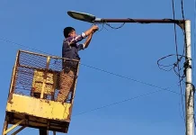 Sebanyak 620 Lampu Jalan di Kota Bengkulu Telah Terpasang