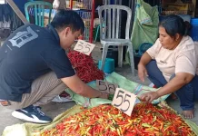 Pasokan Terbatas, Harga Cabai di Pasar Panorama Melonjak