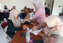 15 Puskesmas Laksanakan CKG bagi ASN/Pegawai di Lingkungan Pemda Kaur