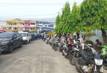 Antrean BBM Mengular di Sejumlah SPBU Kota Bengkulu