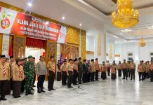 Kwarda Bengkulu Gelar Ulang Janji dan Renungan dalam Rangka HUT ke-65 Pramuka