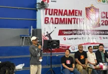 Puluhan Peserta Ramaikan Open Turnament Badminton AMJ Bengkulu Cup 2026