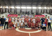Veteran Bola Basket Putra-Putri Turut Ramaikan Kejurda Basket Piala Walikota