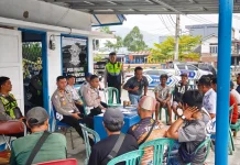 Satlantas Polres Lebong Ajak Pengemudi Bentor dan Angdes Utamakan Keselamatan