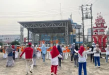 Senam Bersama Meriahkan Peringatan HUT RRI ke-81 Tahun 2026
