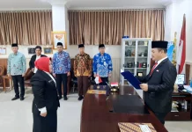 Nayu Aldila Resmi Dilantik Sebagai Kepala Biro Hukum