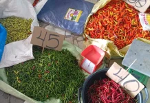 Harga Cabai di Pasar Panorama: Rawit Rp45 Ribu, Cabai Setan Rp60 Ribu per Kg