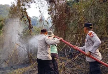 Karhutla di Rimbo Pengadang Berhasil Dipadamkan, Warga Diimbau Waspada