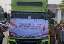 Kopi Robusta Kepahiang Resmi Tembus Pasar Eropa