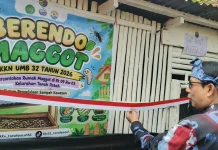 Berendo Maggot Tanah Patah Jadi Percontohan Pengelolaan Sampah Organik