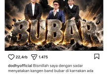 Dodhy Umumkan Kangen Band Bubar