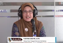 Warga Desa Tangguh Bencana Dilatih Selamatkan Kelompok Rentan saat Bencana