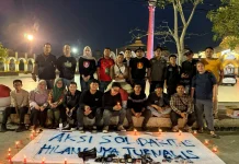 Jurnalis Bengkulu Gelar Aksi Solidaritas Hilang Wartawan di Selat Sunda