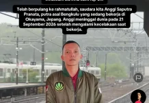 Pekerja Asal Bengkulu Meninggal Usai Kecelakaan Kerja di Jepang
