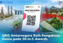QRIS Antarnegara Sabet Penghargaan Global "50-in-5 Awards 2026"