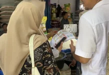 Disperindag Bengkulu Sidak Beras Fortifikasi di Pasar Panorama