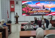 Kolaborasi Polda Bengkulu dan Pemuda Deklarasi Anti Hoaks, Judol dan Narkoba