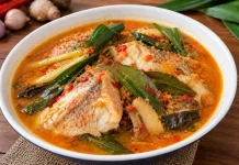 Resep Asam Pade Ikan Kakap Putih