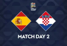 Spanyol vs Kroasia di Pertandingan Kedua Grup C UEFA Nations League