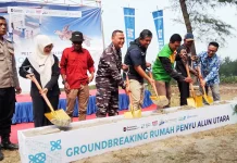 Pelindo Bangun Rumah Penyu Alun Utara, Jaga Pesisir Bengkulu