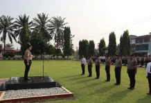 20 Personel Polres Bengkulu Selatan Terima Penghargaan
