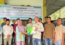 Pemuda Muhammadiyah BS Bantu BPJS Ketenagakerjaan Gratis bagi UMKM dna Buruh Tani