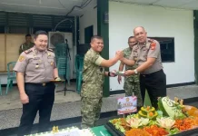 Kapolres Bengkulu Selatan Beri Kejutan untuk Kodim di Momen HUT ke-81 TNI