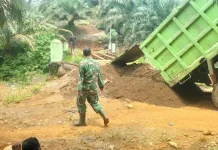 Pembangunan Jembatan Perintis Garuda Tahap VII di Bengkulu Utara Terus Dikebut